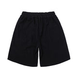 Men Short Solid Color Casual Shorts Men's Elastic Waist Shorts Boyfriend Harajuku Style Trendy Sports Pirate Shorts