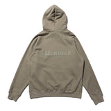 Fog Fear of God Hoodie Alphabet plus Velvet Men and Women Loose Sweater