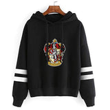 Slytherin Hoodie Spring and Autumn Casual Harry Potter Magic Academy Badge Hooded Men's and Women's Hoodie Sports Hoodie