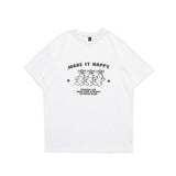 Men T Shirt Summer Casual Tops Men's Clothes Summer Wear Vintage Men's round Neck Short Sleeve Casual Loose Cartoon Animal Printed T-shirt