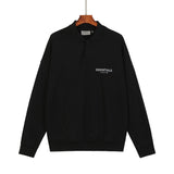 Fog Essentials Long Sleeve round Neck Sweatshirt Fog Brother Seven Seasons Adhesive Lettered Casual Polo Sweater