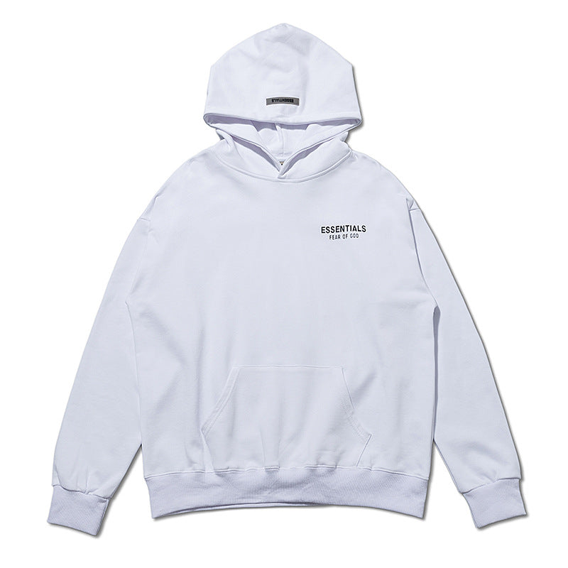 Fog Fear of God Hoodie Floral Terry Hoodie Sweatshirt Baggy Coat