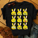 Mens Easter Shirts Rabbit Print