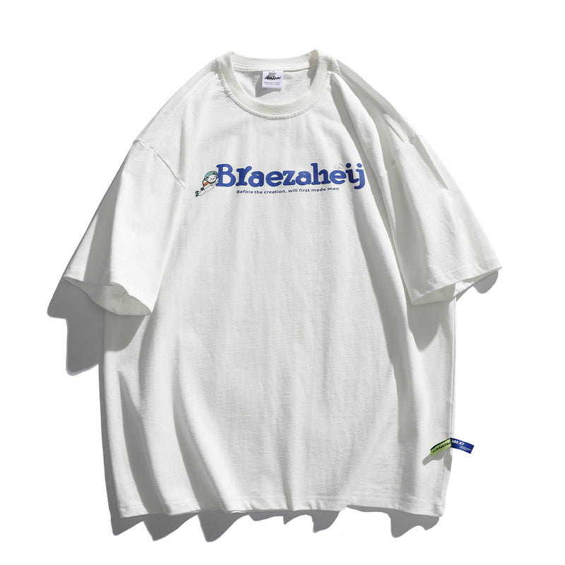 2022 Summer Man T Shirt Printed Loose