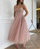 Bohemian Chic Wedding Dress Sexy Strap Slim Dress