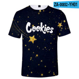 Cookies Shirt Cookies Starry Sky 3D Short Sleeve T-shirt