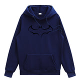 Batman Hoodie Pullover Bat Print Hooded