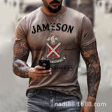 Tactics Style T Shirt For Men Men's Clothing Print Short Sleeve T-shirt