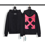 Red Arrow Men'S And Women'S Hooded Sweater