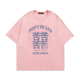 2022 Summer man t shirt Text Printed Short Sleeve