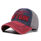 Yankee Baseball Cap English Embroidered Baseball Cap Men's and Women's Peaked Cap