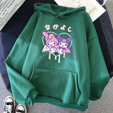 Kuromi Hoodie Goth Clow M Harajuku Style Loose Sweater Women's Long-Sleeved Top