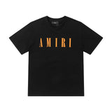 Amiri T Shirt Basic Style Letter Printing