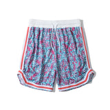 Basketball Shorts Tkpa National Fashion Retro Paisley Casual Cropped Pants Men and Women Loose Basketball Shorts