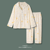 Kuromi Pajama Set Cardigan Sweet Pajamas Autumn Cute Long Sleeve Homewear Suit