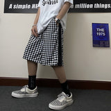 Harajuku Clothing Summer I Retro Casual Pants for men and Wofor men Sports Wide Legs Shorts Casual Fashionable