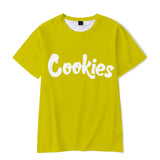 Cookies Shirt 3D Digital Printing Casual Short-Sleeved Men's and Women's T-shirt
