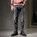 Men Summer Jeans Spring Harem Jeans plus Size Retro Sports Trousers Men