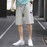 Mens Cargo Shorts Summer Exercise Shorts Men's Fashionable Outdoor Casual Cropped Pants Boys Thin Beach Pants Cropped Pants
