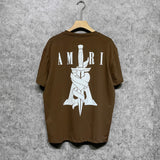 Amiri T Shirt Printed Casual Round Neck