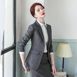 Women Pants Suit Uniform Designs Formal Style Office Lady Bussiness Attire Spring And Autumn Work White Collar Business Suit