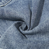 Men Jean Shorts Fashion Brand Washed Denim Shorts Men's Street Fashion Loose Straight Shorts Summer Bermuda Shorts