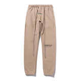 Fog Pants Fashion Brand Double Line Reflective AnkleTied FleeceLined Casual Sports Pants Trousers fear of god