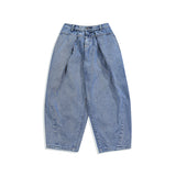 Men's Pants Men's Summer Vintage Men's Trousers Casual Loose Washed-out Denim Harem
