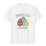 Mens Easter Shirts Printed Round Neck