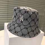 Yankee and Dogers Bucket Hat Bucket Hat Hat Leisure Basin Hat