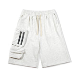 Basketball Shorts Casual Sports Cargo Shorts Men's Hip Hop Trendy Loose Multi-Pocket Five-Point Basketball Pants