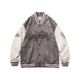 Varsity Jacket for Men Baseball Jackets Spring Men's Casual Jacket Baseball Collar Jacket