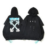Hoodie Sweater Ow Men'S And Women'S Loose Coat