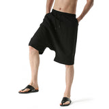 Men Shorts Summer New Harem Pants Men Vintage Baggy Pants Home Pants