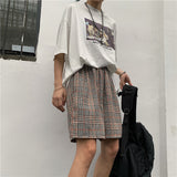 Harajuku Clothing Men's Casual Shorts Summer Retro Casual Pants Men and Women Sports