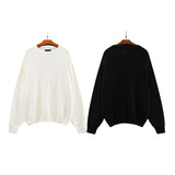 Fog Essentials Sweater Sweater Autumn and Winter Simplicity Solid Color High Street Casual Knitted Sweater for Men and Women