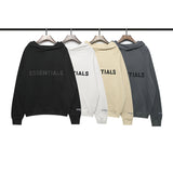 Fog Fear of God Hoodie Letters Men and Women Couple Loose Hoodie Coat