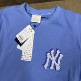 MLB T Shirt MLB Short-Sleeved T-shirt Spring and Summer Mosaic Pixel NY Printed Loose Men and Women Couple Half Sleeve