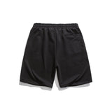 Men Shorts Side Zipper Straight Cargo Pants