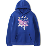 Kuromi Hoodie Cute Printed Hoodie Autumn Winter Sweater