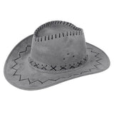 Bullhide Denim Hat Western Cowboy Hat Men's Sunhat Faux Suede Fleece Hat