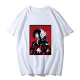 Anime Tshirts Aesthetic Men's Shirt Short Sleeve T-shirt Men's Summer Loose Anime Short Sleeve