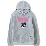 Kuromi Hoodie Harajuku Cute Printed Hoodie Autumn and Winter Leisure Sweater for Women
