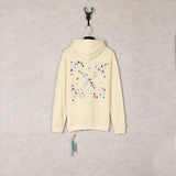 Autumn And Winter Plant Flower Series Hooded Sweater For Men And Women