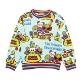 A Ape Print for Kids Sweatshirt Nipple Sweater Full Printed round Neck Hysteric Children Baby Sweater Autumn and Winter