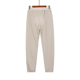 Fog Essentials Pants Spring and Autumn Fog Simple Pure Color Washed Terry Casual Trousers for Men and Women