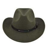 Italian Fedora Hats Fur Felt Hat Imitation Sheep Hat Cowboy Hat Vintage Fedora Hat
