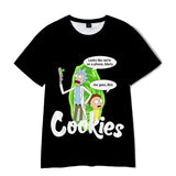 Cookies Shirt Summer 3D Digital Printing Cookies Cookies_cigar Backwoods