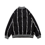 Mens Fall Outfits Retro Alphabet Embroidered Baseball Uniform Jacket Baggy Coat