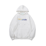 Hip Hop Wind Off Space Arrow Printed Hoodie Baggy Coat